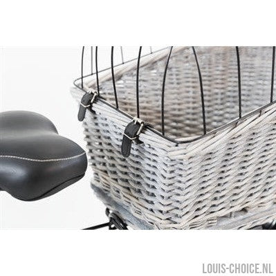 Trixie Fietsmand Bagagedrager Met Rooster Grijs-TRIXIE-Louis Choice