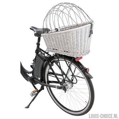 Trixie Fietsmand Bagagedrager Met Rooster Grijs-TRIXIE-Louis Choice