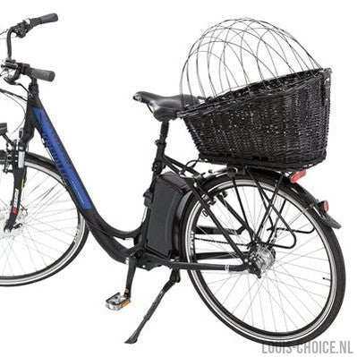 Trixie Fietsmand Met Draadkoepel Achterop Zwart-TRIXIE-Louis Choice