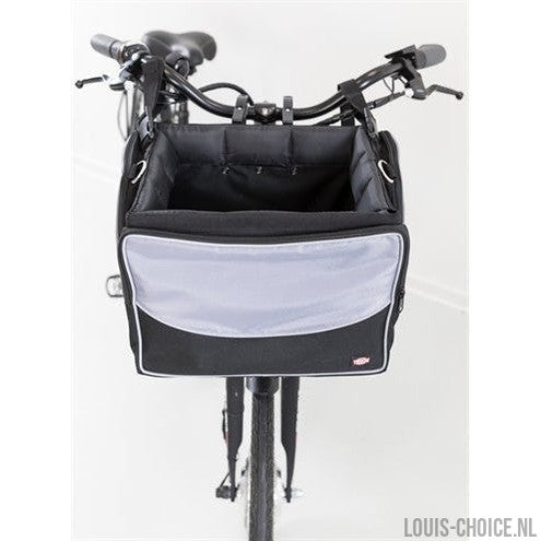 Trixie Fietsmand Voor Aan Stuur Nylon Zwart / Grijs-TRIXIE-Louis Choice