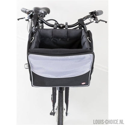 Trixie Fietsmand Voor Aan Stuur Nylon Zwart / Grijs-TRIXIE-Louis Choice