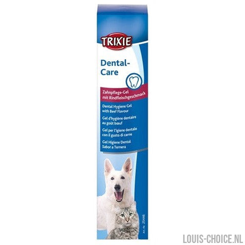 Trixie Gebitsverzorgende Gel Met Rundvleessmaak-TRIXIE-Louis Choice