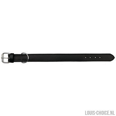 Trixie Halsband Hond Active Leer Breed Zwart-TRIXIE-Louis Choice