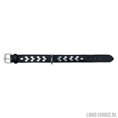Trixie Halsband Hond Active Leer Met Applicaties Zwart-TRIXIE-Louis Choice