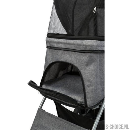 Trixie Hondenbuggy Grijs-TRIXIE-Louis Choice