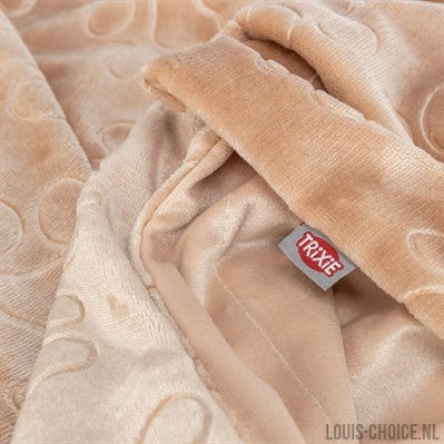 Trixie Hondendeken Barry Softpluche Beige-TRIXIE-Louis Choice
