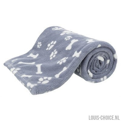 Trixie Hondendeken Kenny Fleece Bot / Pootjes Blauw-TRIXIE-Louis Choice