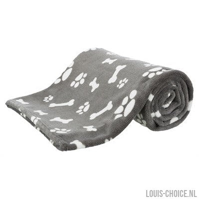 Trixie Hondendeken Kenny Fleece Bot / Pootjes Grijs-TRIXIE-Louis Choice