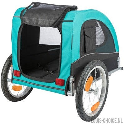 Trixie Hondenfietskar Limited Edition Zwart / Turquoise-TRIXIE-Louis Choice