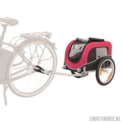Trixie Hondenfietskar Zwart / Rood-TRIXIE-Louis Choice
