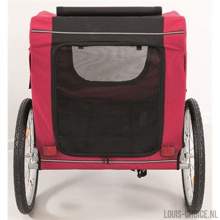 Trixie Hondenfietskar Zwart / Rood-TRIXIE-Louis Choice