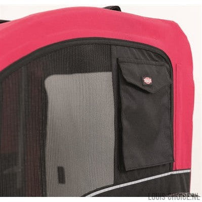 Trixie Hondenfietskar Zwart / Rood-TRIXIE-Louis Choice