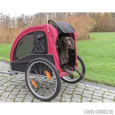 Trixie Hondenfietskar Zwart / Rood-TRIXIE-Louis Choice