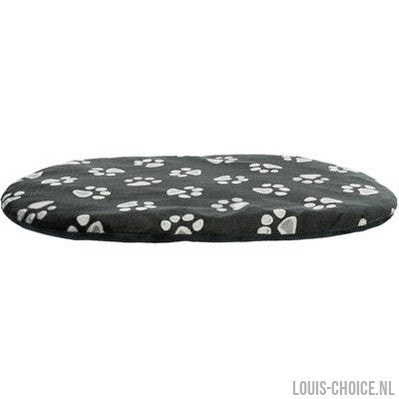 Trixie Hondenkussen Jimmy Ovaal Zwart Met Pootprint-TRIXIE-Louis Choice