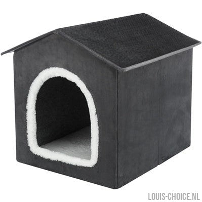 Trixie Hondenmand / Kattenmand Huis Livia Grijs / Wit-TRIXIE-Louis Choice
