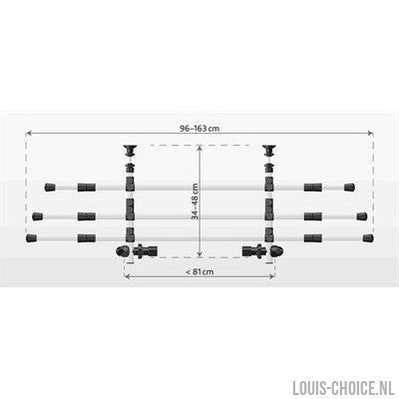 Trixie Hondenrek Auto Zilver / Zwart-TRIXIE-Louis Choice