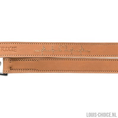 Trixie Hondenriem Rustic Heartbeat Verstelbaar Vetleer Bruin-TRIXIE-Louis Choice