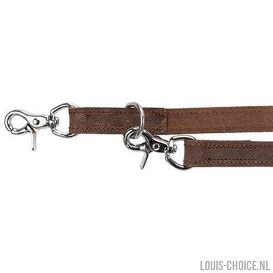 Trixie Hondenriem Rustic Verstelbaar Vetleer Donkerbruin-TRIXIE-Louis Choice