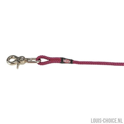 Trixie Hondenriem Sleeplijn Rond Zonder Handlus Sangria Rood-TRIXIE-Louis Choice