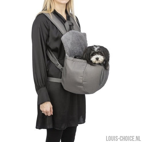 Trixie Hondentas Buikdrager Molly Grijs-TRIXIE-Louis Choice