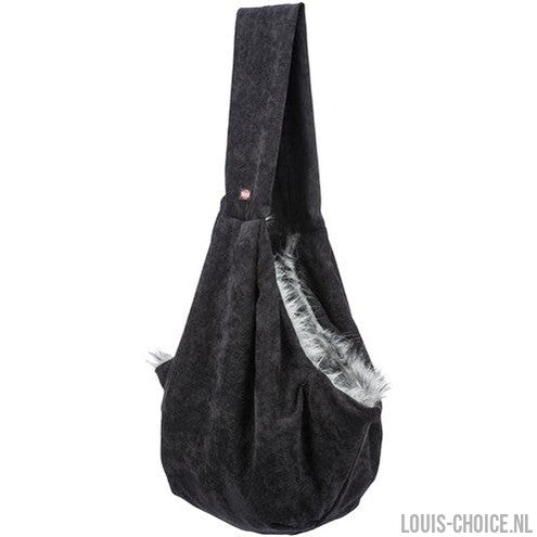 Trixie Hondentas Buikdrager Soft Zwart / Grijs-TRIXIE-Louis Choice