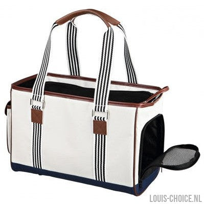 Trixie Hondentas Elisa Wit / Blauw-TRIXIE-Louis Choice