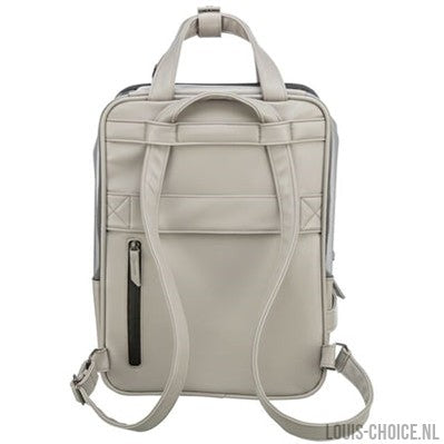 Trixie Hondentas Rugtas Citystyle Kunstleer Lichtgrijs-TRIXIE-Louis Choice