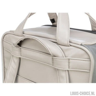 Trixie Hondentas Rugtas Citystyle Kunstleer Lichtgrijs-TRIXIE-Louis Choice