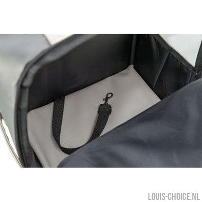 Trixie Hondentas Rugtas Citystyle Kunstleer Lichtgrijs-TRIXIE-Louis Choice