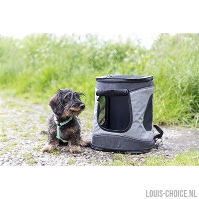 Trixie Hondentas Timon Zwart / Grijs-TRIXIE-Louis Choice