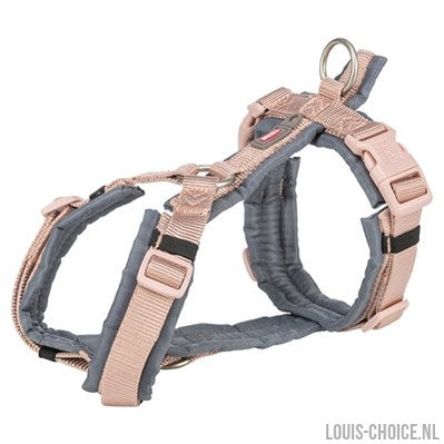 Trixie Hondentuig Premium Trekking Blush Roze / Grafiet Grijs-TRIXIE-Louis Choice