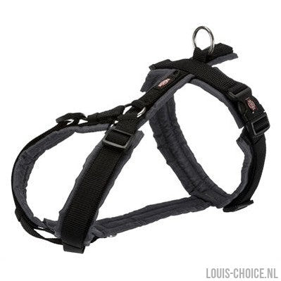 Trixie Hondentuig Premium Trekking Zwart / Grijs-TRIXIE-Louis Choice