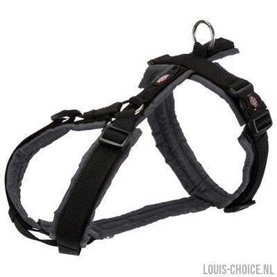 Trixie Hondentuig Premium Trekking Zwart / Grijs-TRIXIE-Louis Choice