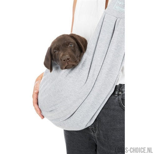 Trixie Junior Hondentas Buikdrager Lichtgrijs / Mintgroen-TRIXIE-Louis Choice