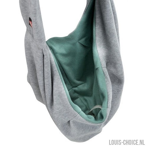 Trixie Junior Hondentas Buikdrager Lichtgrijs / Mintgroen-TRIXIE-Louis Choice