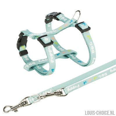 Trixie Junior Puppytuig Met Riem Mintgroen-TRIXIE-Louis Choice