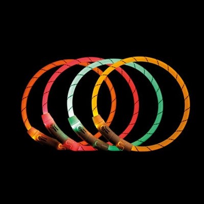 Trixie Lichtgevende Halsband Hond Flash Usb Tpu / Nylon Groen-TRIXIE-Louis Choice