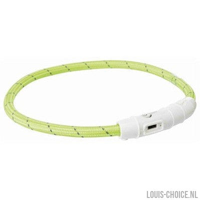 Trixie Lichtgevende Halsband Hond Flash Usb Tpu / Nylon Groen-TRIXIE-Louis Choice