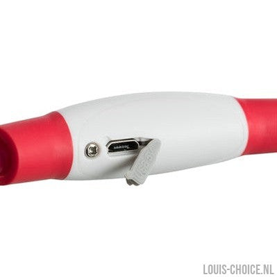 Trixie Lichtgevende Halsband Usb Flash Light Oplaadbaar Tpu Rood-TRIXIE-Louis Choice