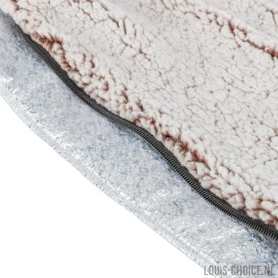 Trixie Ligmat Calida Met Warmtereflecterende Vulling Wit-Bruin-TRIXIE-Louis Choice