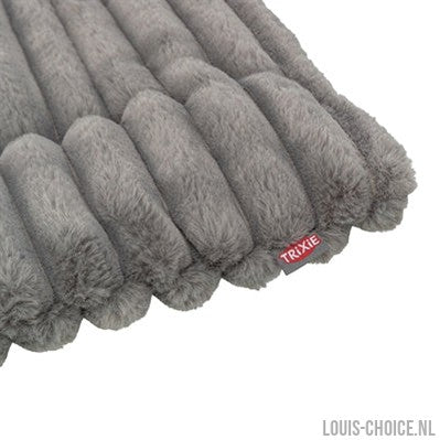 Trixie Ligmat Lonni Ribfluweel Grijs-TRIXIE-Louis Choice