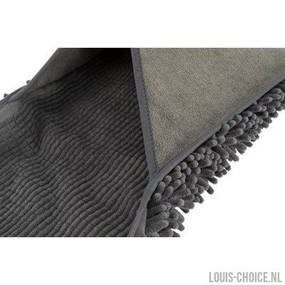 Trixie Microvezel Handdoek Met Insteekzakken Grijs-TRIXIE-Louis Choice