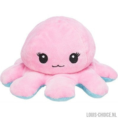 Trixie Octopus Omkeerbaar Pluche Grijs / Geel-TRIXIE-Louis Choice