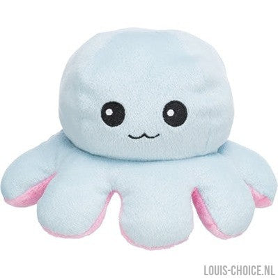 Trixie Octopus Omkeerbaar Pluche Grijs / Geel-TRIXIE-Louis Choice