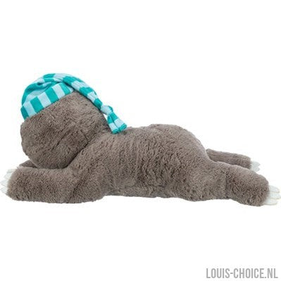 Trixie Pluche Luiaard Grijs Met Heartbeat Voor Puppy-TRIXIE-Louis Choice