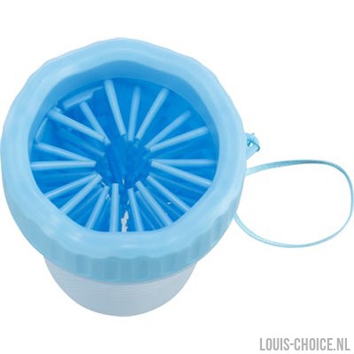 Trixie Pootreiniger Voor De Hond Silicone / Pp Blauw-TRIXIE-Louis Choice