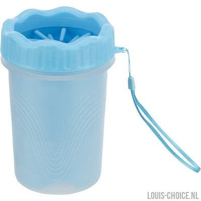 Trixie Pootreiniger Voor De Hond Silicone / Pp Blauw-TRIXIE-Louis Choice