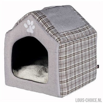 Trixie Relax Iglo Hondenhuis Silas Grijs / Creme-TRIXIE-Louis Choice