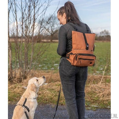 Trixie Rolltop Rugtas Met Heuptas Met Riem Roest-TRIXIE-Louis Choice