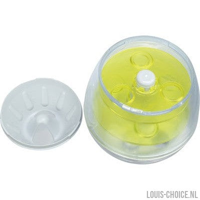 Trixie Roly Poly Snack Tuimel Ei Grijs / Lime Groen-TRIXIE-Louis Choice